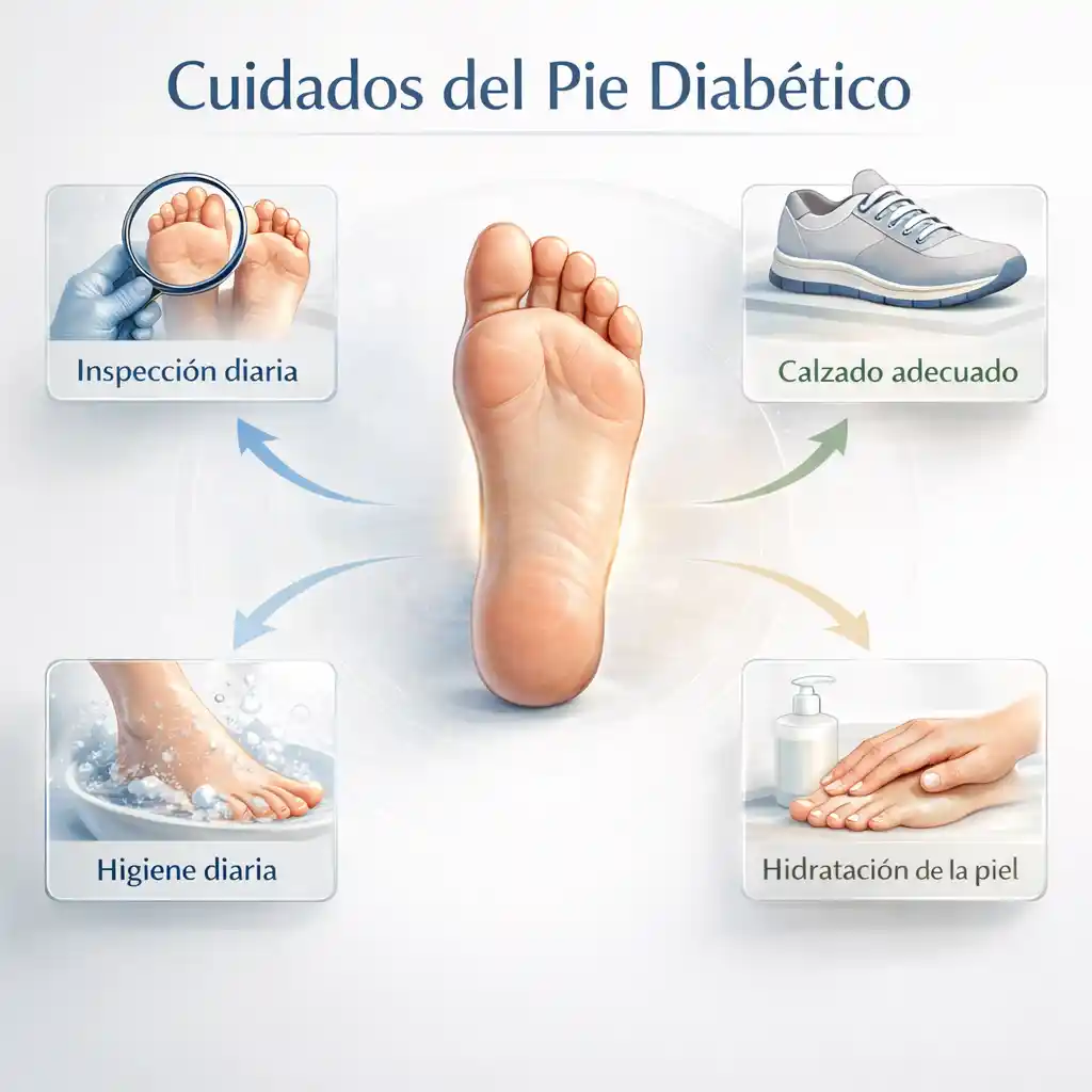 cuidados del pie diabetico